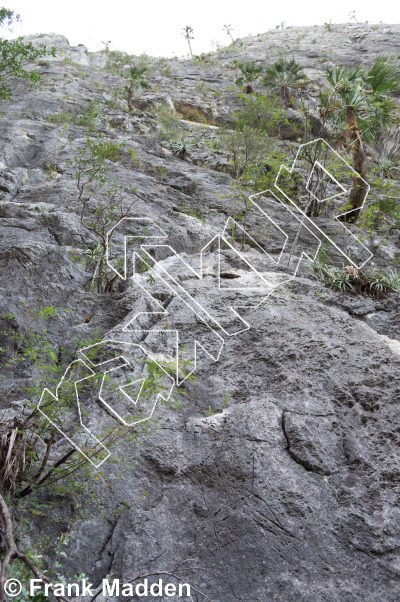 photo of Los Lobos Main Wall from Mexico: El Potrero Chico