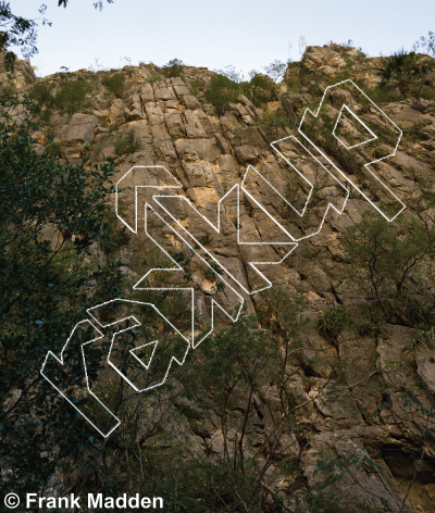 photo of Los Lobos Main Wall from Mexico: El Potrero Chico