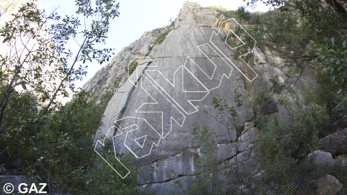 photo of No Name, 5.11b ★★★★★ at El Espejo from Parque La Huasteca