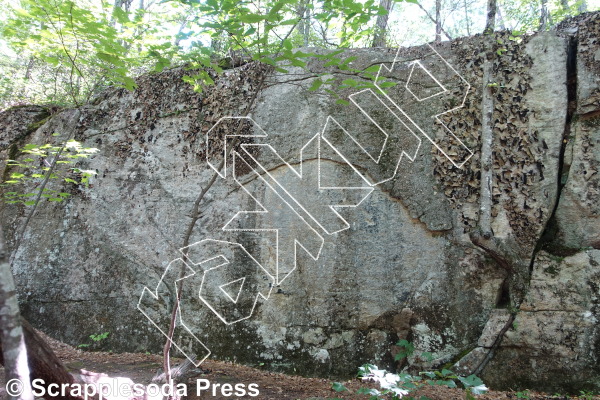 photo of Daddy Wall from Montague Bouldering