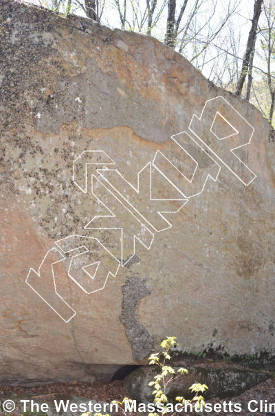 photo of Sluice Right from Montague Bouldering