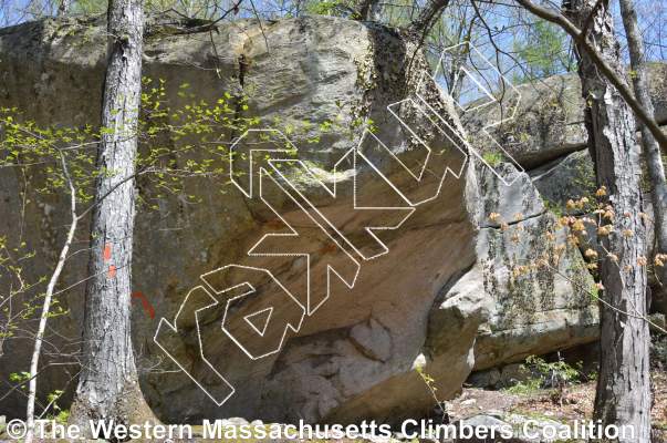 photo of Mod Godule (Project), V13  at Jötunheimr from Montague Bouldering
