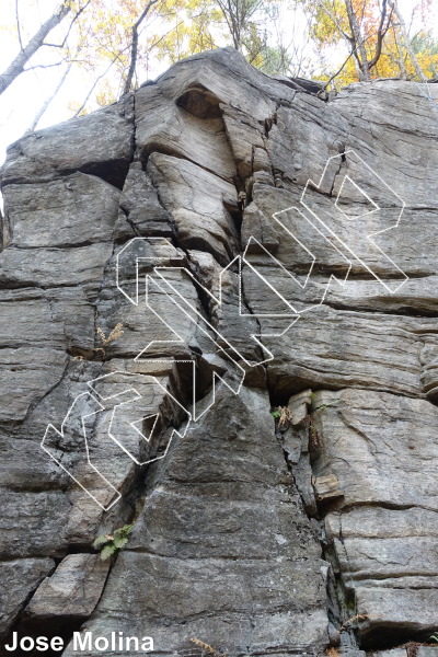 photo of French King Buttress from Rose Ledge 2.0