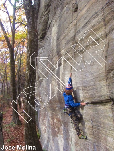 photo of Buoux Buttress from Rose Ledge 2.0