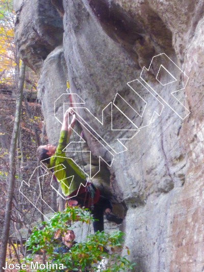 photo of Buoux Buttress from Rose Ledge 2.0