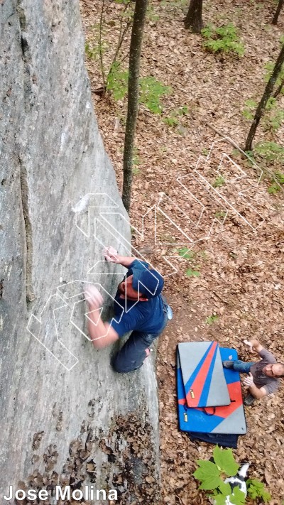 photo of Worth It Boulder from Rose Ledge 2.0