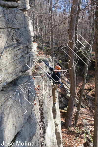 photo of Introductory Buttress from Rose Ledge 2.0