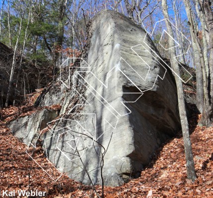 photo of Worth It Boulder from Rose Ledge 2.0