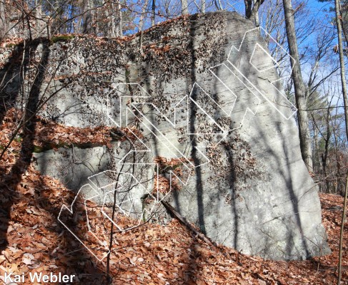 photo of Worth It Boulder from Rose Ledge 2.0