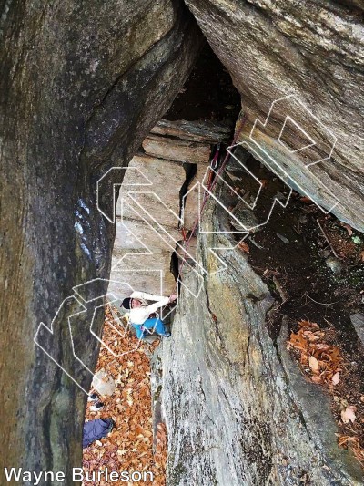 photo of Hampshire Corner, 5.7 ★ at Introductory Buttress from Rose Ledge 2.0