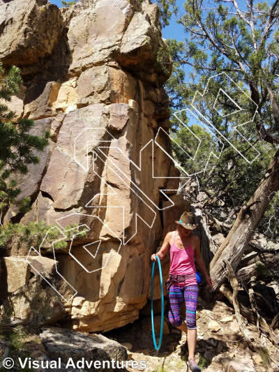 photo of Loghill Bouldering from Million Dollar Highway