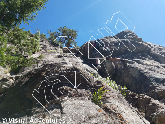 photo of Gray Matter Wall from Million Dollar Highway