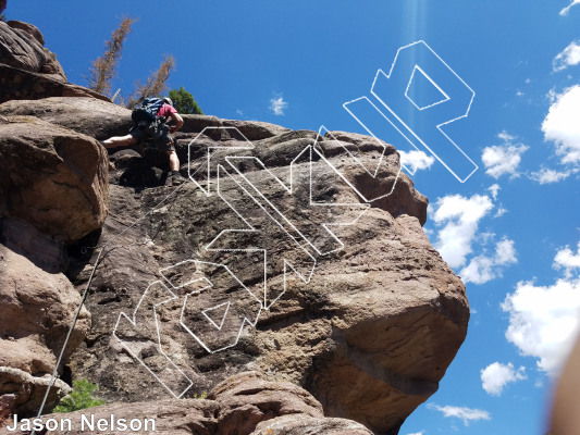 photo of Gray Matter Wall from Million Dollar Highway