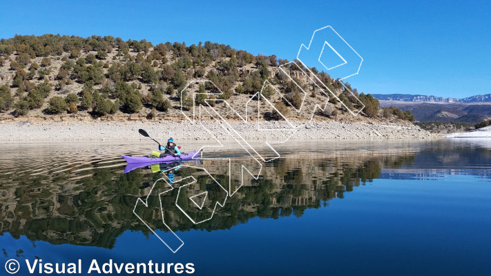 photo of Ridgway Reservoir Bouldering from Million Dollar Highway