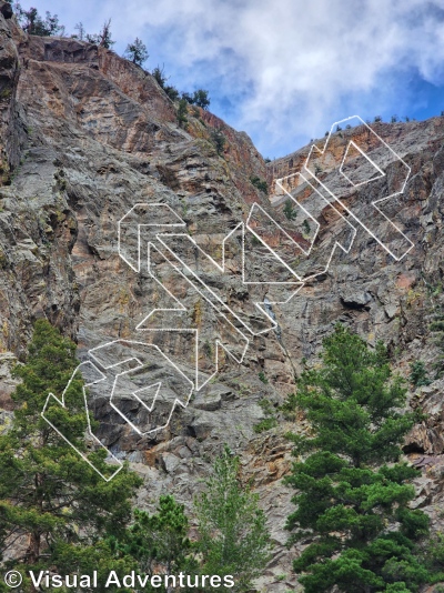 photo of Engineer Pass Turn-off from Million Dollar Highway