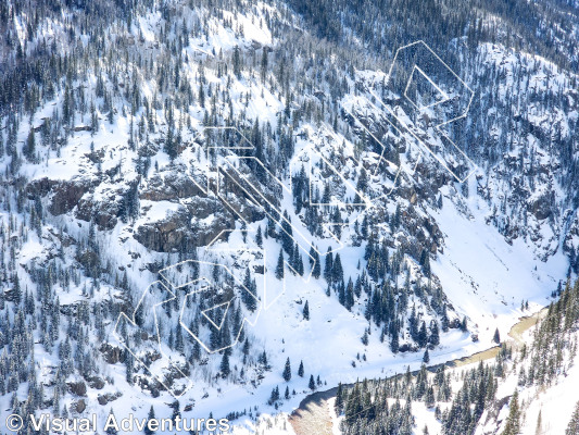 photo of Lower Patio from Million Dollar Highway