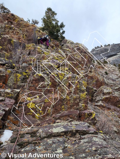 photo of Bear Creek Canyon from Million Dollar Highway