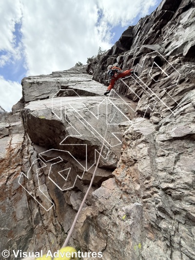 photo of Bear Creek Canyon from Million Dollar Highway