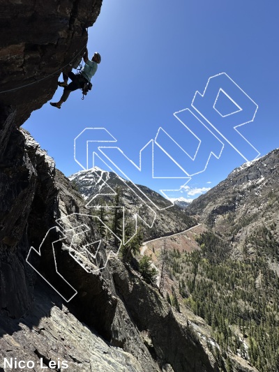 photo of Kennedy's Gully from Million Dollar Highway