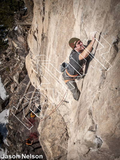 photo of Par For the Course, 5.11d ★★ at The Deep End from Million Dollar Highway