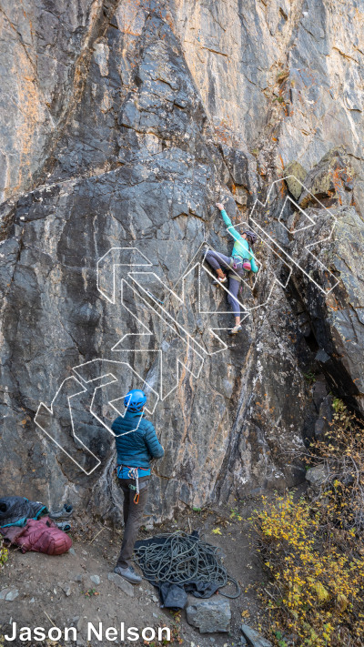 photo of Master's Wall from Million Dollar Highway