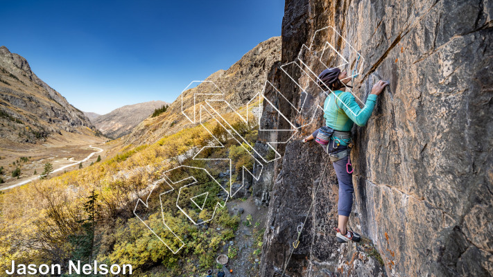 photo of Master's Wall from Million Dollar Highway