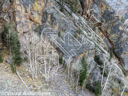 photo of Left Field from Million Dollar Highway