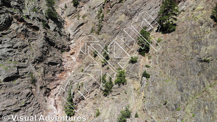 photo of Engineer Pass Turn-off from Million Dollar Highway