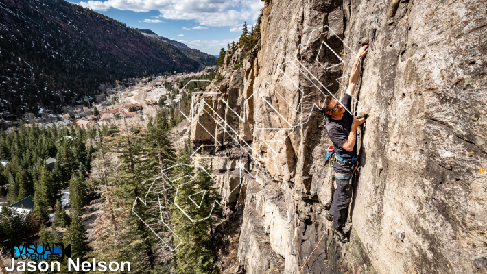 photo of Empire of Dirt, 5.10d ★★★ at Bay of Pigs from Million Dollar Highway