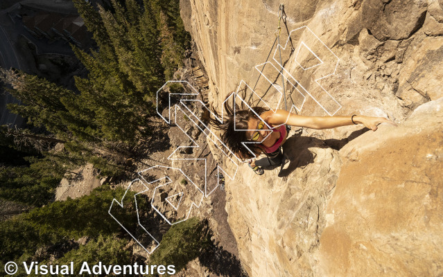 photo of Chip Shot, 5.11a ★★★★ at The Deep End from Million Dollar Highway