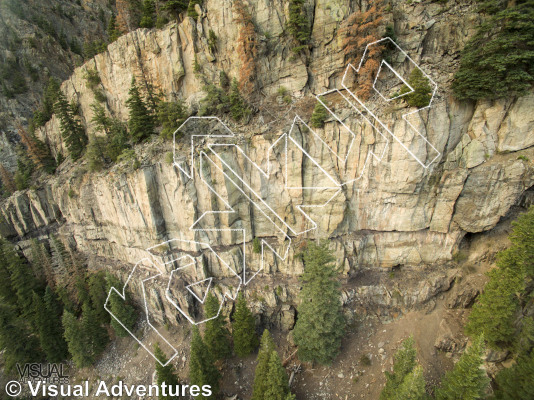 photo of The Aretes from Million Dollar Highway