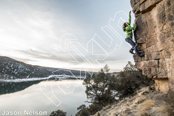 photo of Ridgway Reservoir Bouldering from Million Dollar Highway