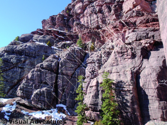 photo of Flatten the Curve, 5.11c ★★ at Beyond the Rind from Million Dollar Highway