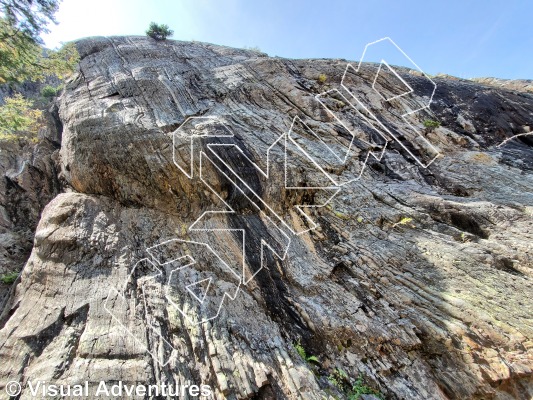 photo of Wicked Game, 5.12d/13a ★★★ at Wicked Crag from Million Dollar Highway
