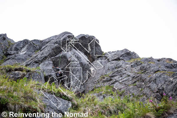 photo of The Crack Garden from Hatcher Pass