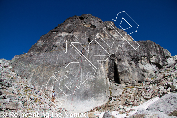 photo of The Force Wall from Hatcher Pass