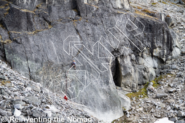 photo of The Force Wall from Hatcher Pass