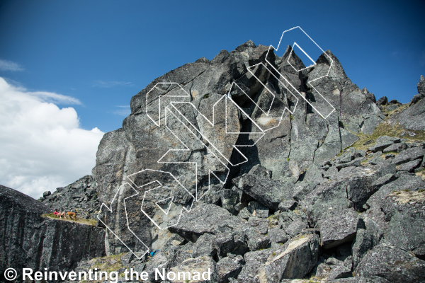 photo of The Gargoyle from Hatcher Pass