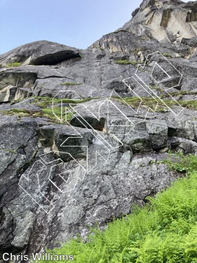 photo of Green Gully from Hatcher Pass