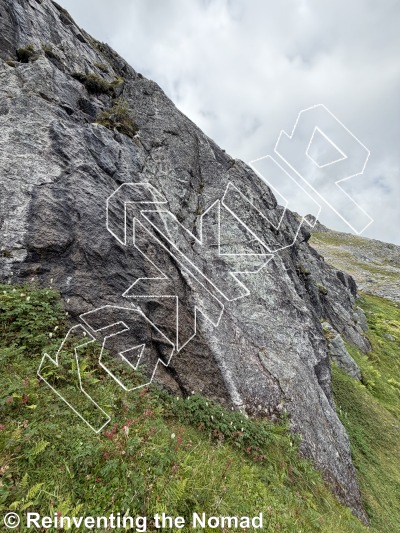photo of Ghost Town from Hatcher Pass