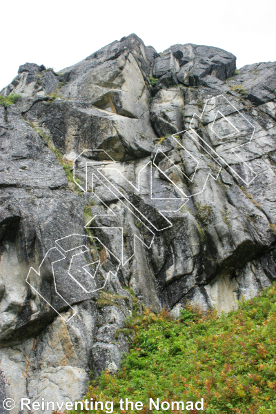 photo of Lane Wall from Hatcher Pass