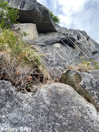 photo of Snowbird Slab from Hatcher Pass