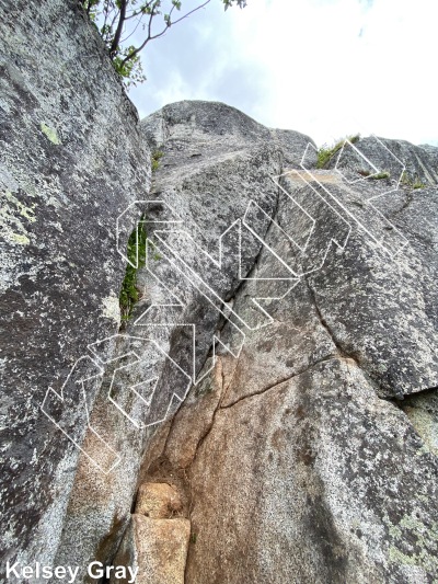 photo of Snowbird Slab from Hatcher Pass