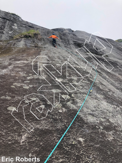 photo of Snowbird Slab from Hatcher Pass