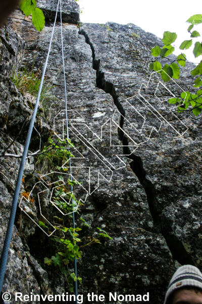 photo of Beta Wall from Hatcher Pass