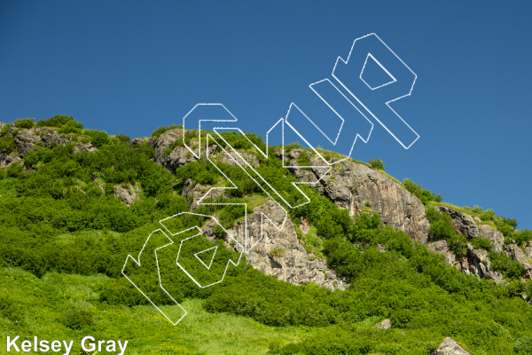 photo of Beta Wall from Hatcher Pass