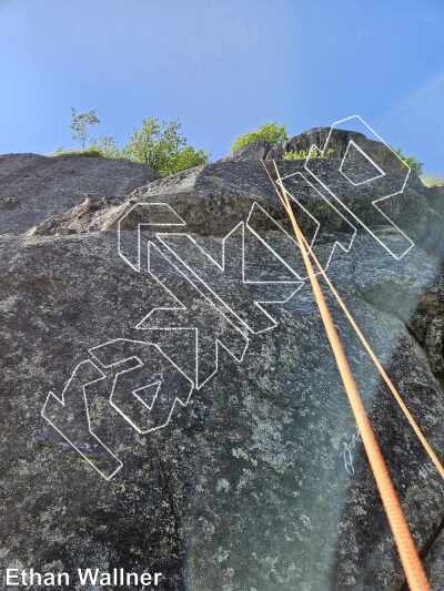 photo of Snowbird Slab from Hatcher Pass