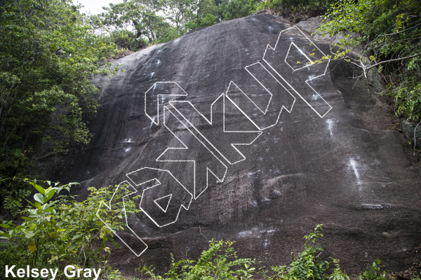 photo of Garden Gnome, 5.8 ★★★ at Big Brother Slab from Thailand: Koh Tao