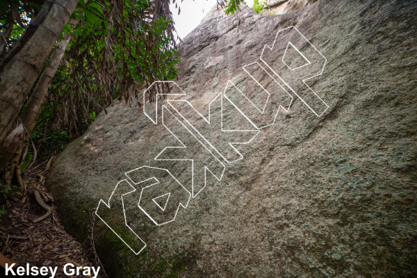 photo of I Got a Feeling, 5.10a ★★★ at Eagle Wall from Thailand: Koh Tao
