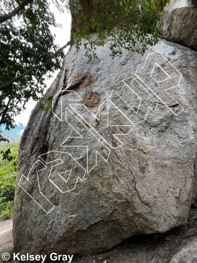 photo of Circus Circus, 5.11a ★★ at Flyin' High from Thailand: Koh Tao